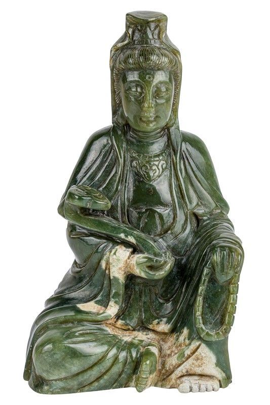 Bodhisattva in pietra dura