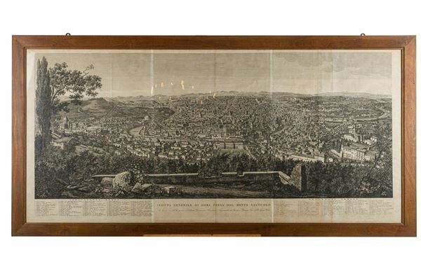 Tommaso Cuccioni - General view of Rome taken from Mount Gianicolo