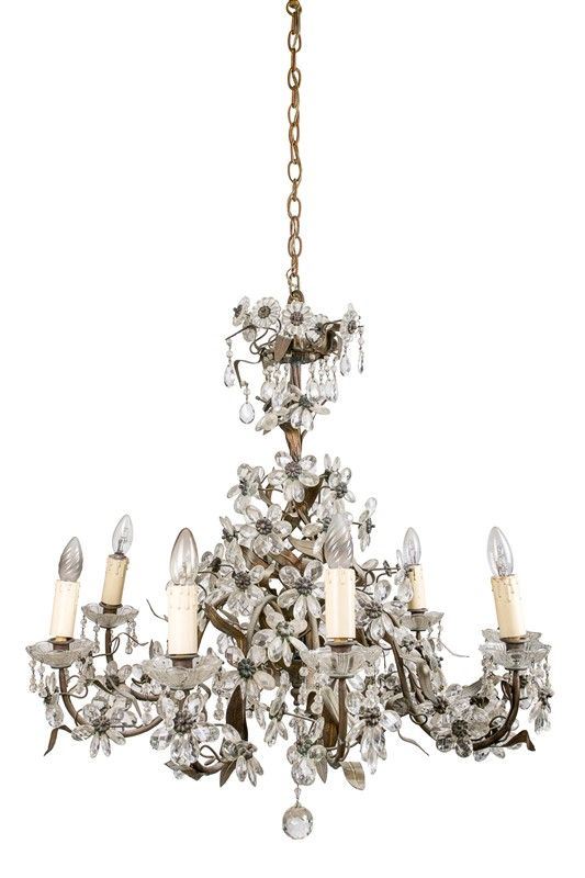 Eight-arm chandelier