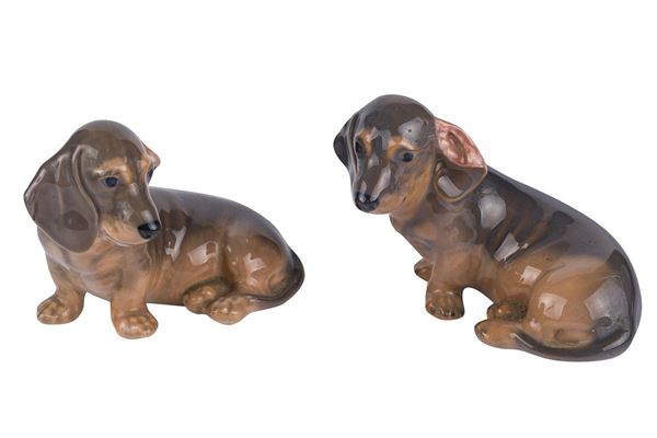 Coppia di cani in porcellana Royal Copenaghen