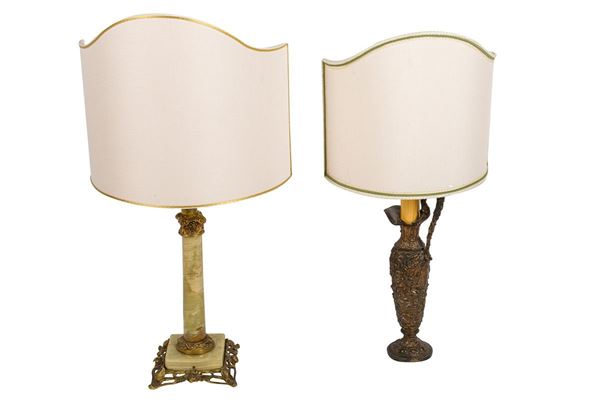 Lot of two lamps