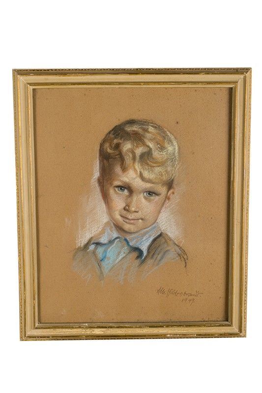 Wilhelm Hildenbrandt - Face of a child