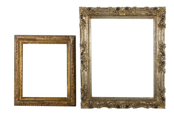 Lot of two frames