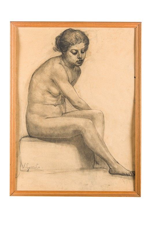 Vincenzo Gemito - Studio di nudo