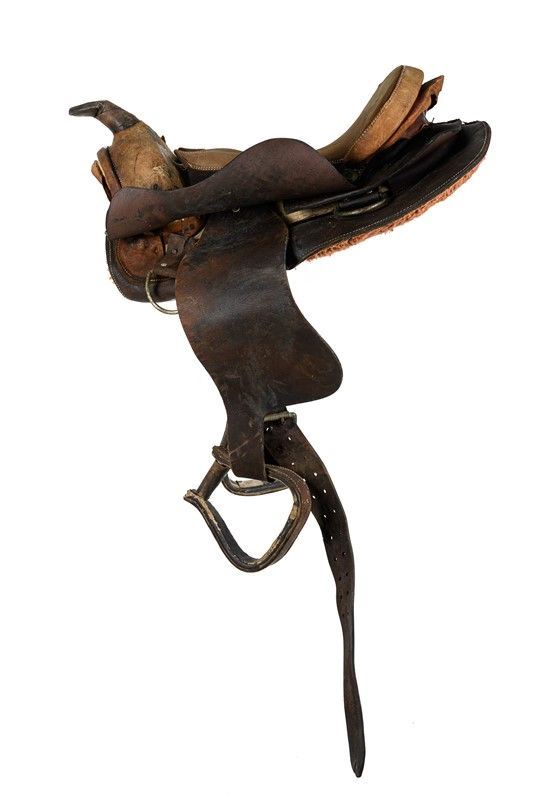 Vintage horse saddle