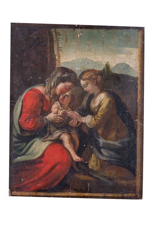 secondo Correggio - Mystical Marriage of Saint Catherine of Alexandria