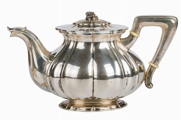 800 silver teapot
