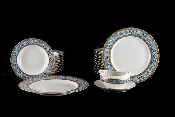 Limoges porcelain table set