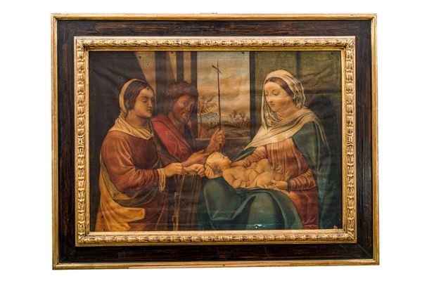 Sacra Conversazione: Madonna con Bambino e i santi Caterina d&#39;Alessandria e Giovanni Battista, da Giorgione
