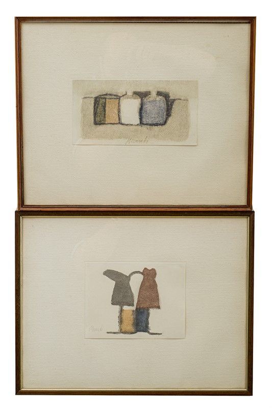 Giorgio Morandi - Pair of still lifes