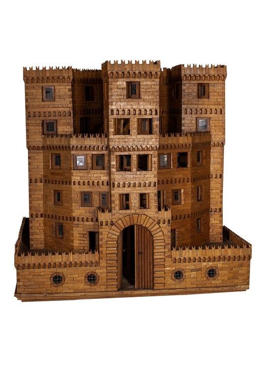 Model of a castle