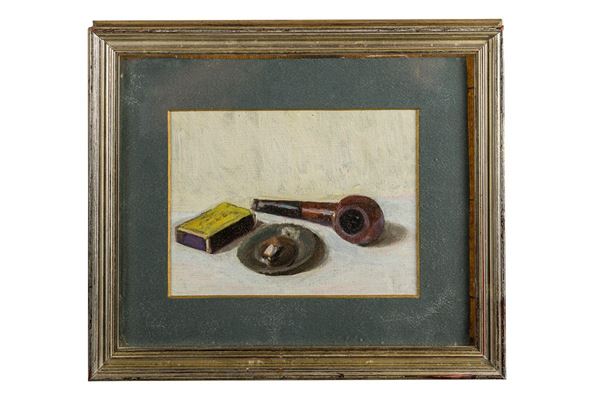 Still Life with Pipe and Matches