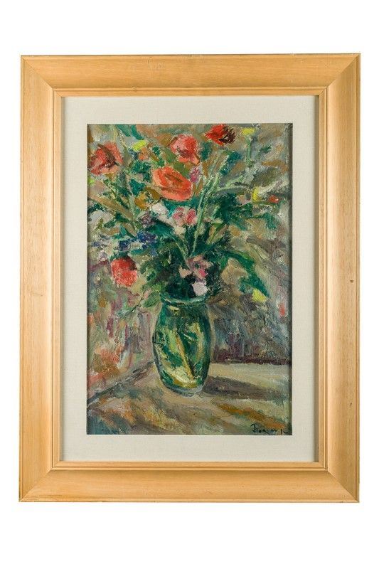 Ilio Fiorini - Vase with flowers