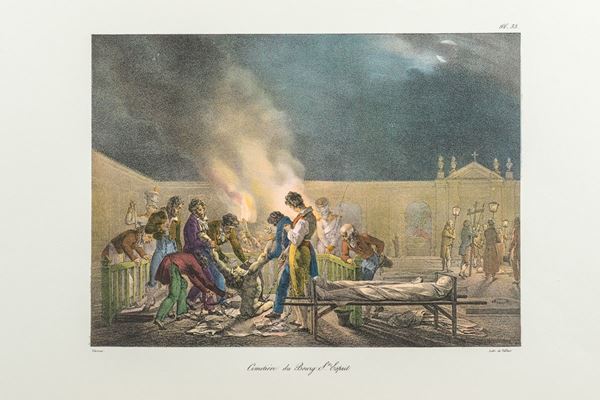 Antoine Jean Baptiste Thomas &amp; Fran&#231;ois De Villain - Three color lithographs