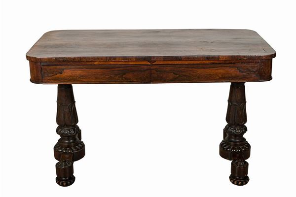 Tavolino da salotto in legno di palissandro 