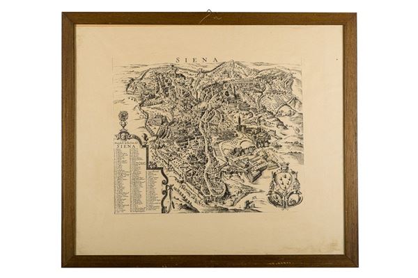 Mappa di Siena
