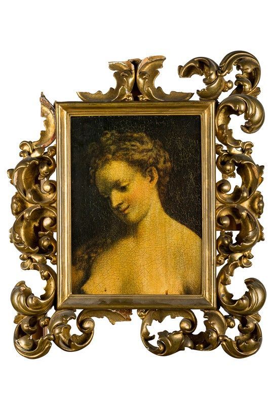 Golden frame in seventeenth-century style