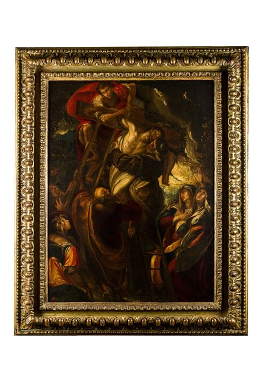 Giulio Cesare Procaccini (maniera di) - Deposizione di Cristo dalla Croce