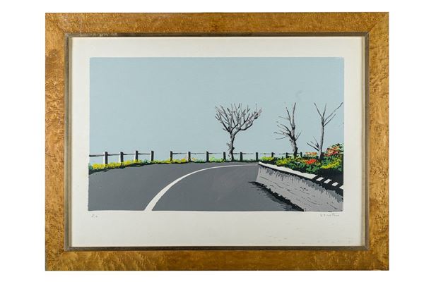 Enotrio Pugliese - Strada con alberi