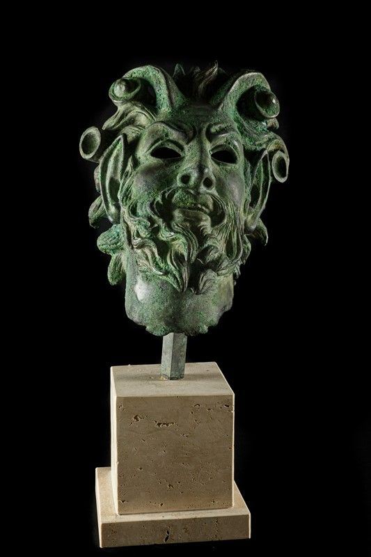 Head of a Pompeii faun