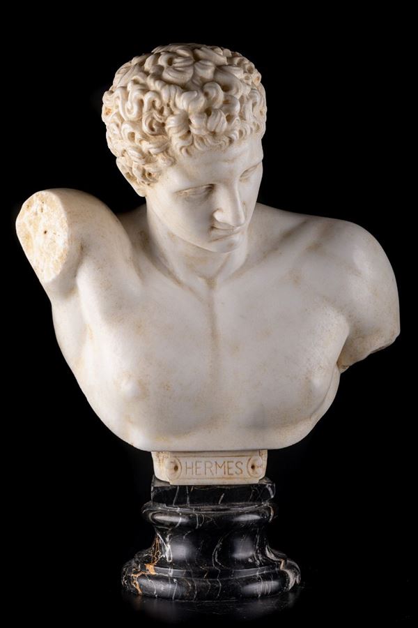 Pregevole busto di Hermes