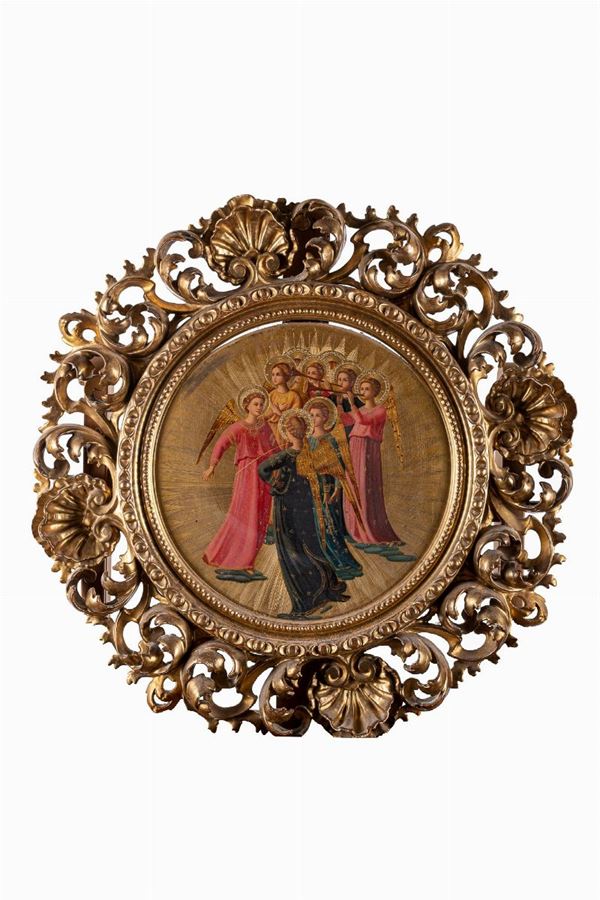 Da Fra Angelico - Tondo con coro angelico