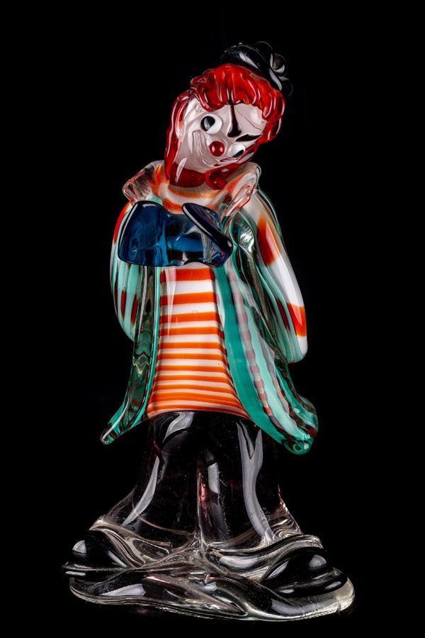Clown sculpture