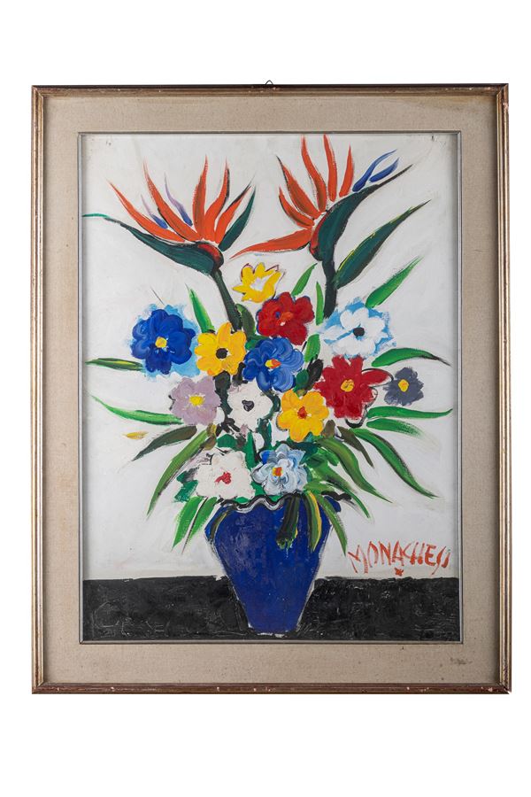 Sante Monachesi - Vaso con fiori