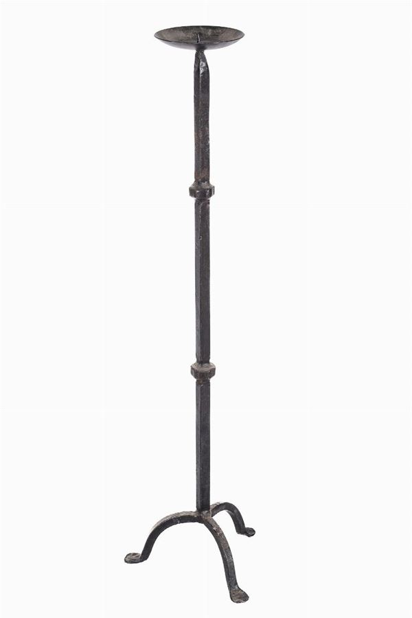 Wrought iron torch