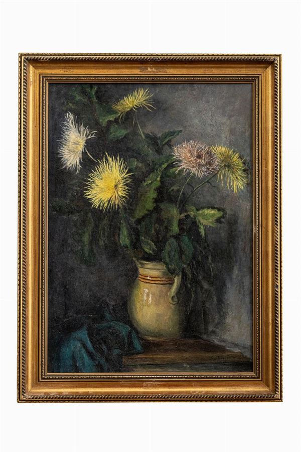 Pietro  Gaudenzi - Vaso con fiori