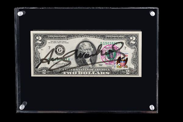 Andy Warhol - Two Dollars Bill - Jefferson (1976)