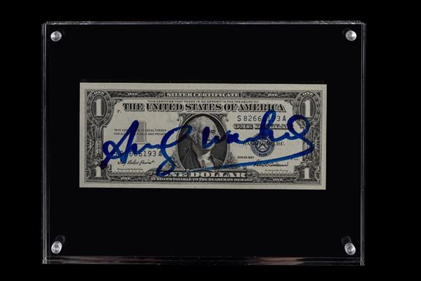 Andy Warhol - One Dollar Bill - George Washington (1957)