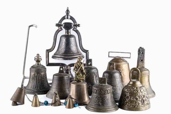 Collection of 11 bells