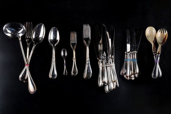 800/1000 silver cutlery set