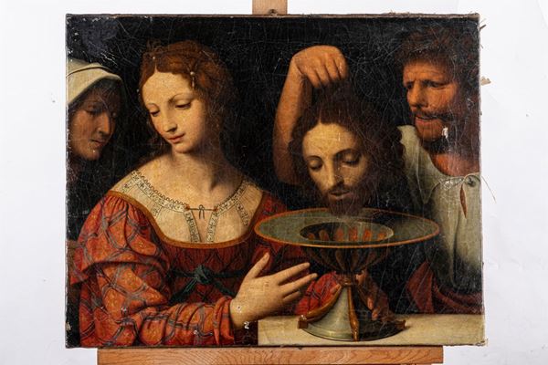 Salom&#232; riceve la testa di San Giovanni Battista, da Bernardino Luini