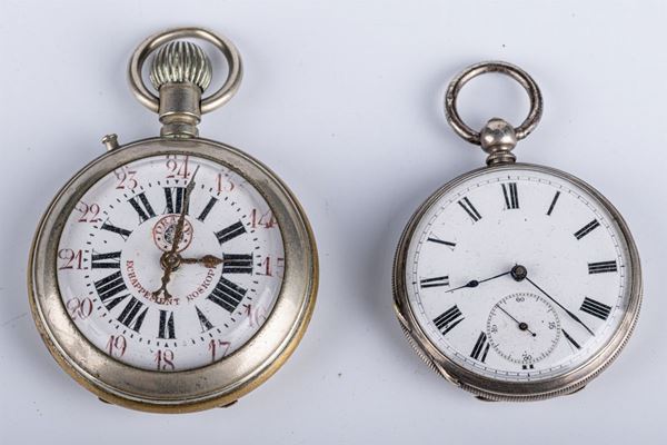 Lot of two pocket watches