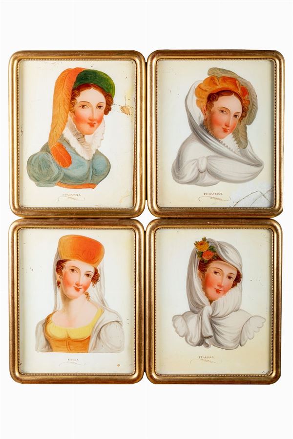 Portrait of 4 women