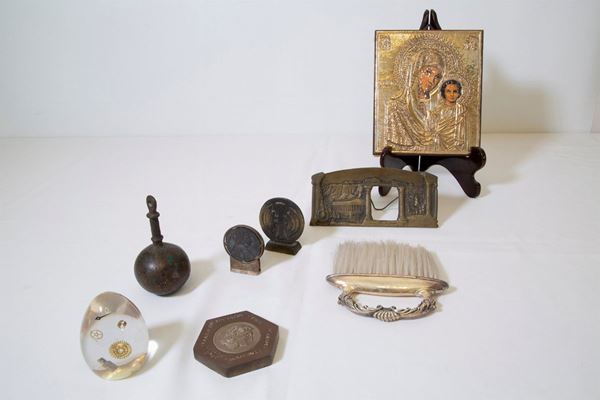 Lot of 8 items  - Auction Fine art and furniture with a selection of old masters from a private collector - DAMS Casa d'Aste