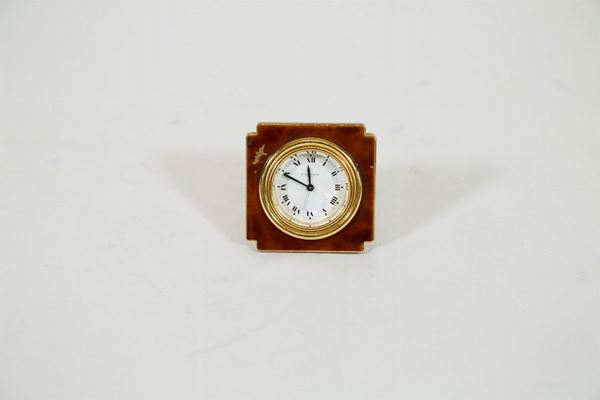 Cartier table alarm clock