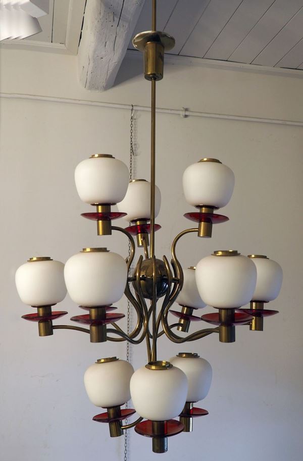 Suspension chandelier