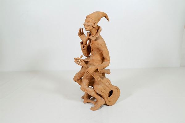Guitar player  (Italy, second half of the 20th century)  - Auction ONLINE TIMED AUCTION - CHRISTMAS EDITION - DAMS Casa d'Aste