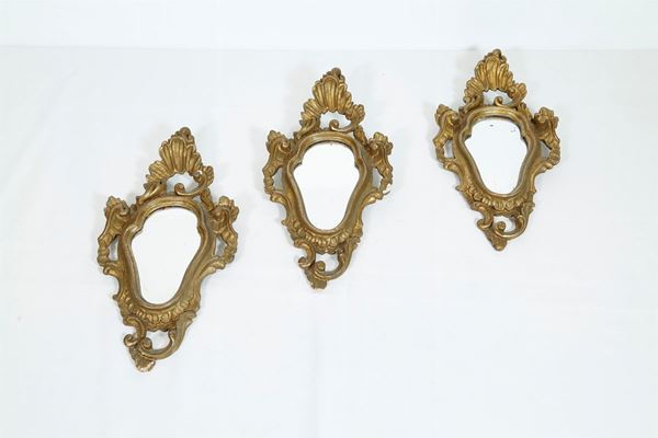 Lot of 3 mirrors  (mid 20th century)  - Auction Fine art and furniture with a selection of old masters from a private collector - DAMS Casa d'Aste