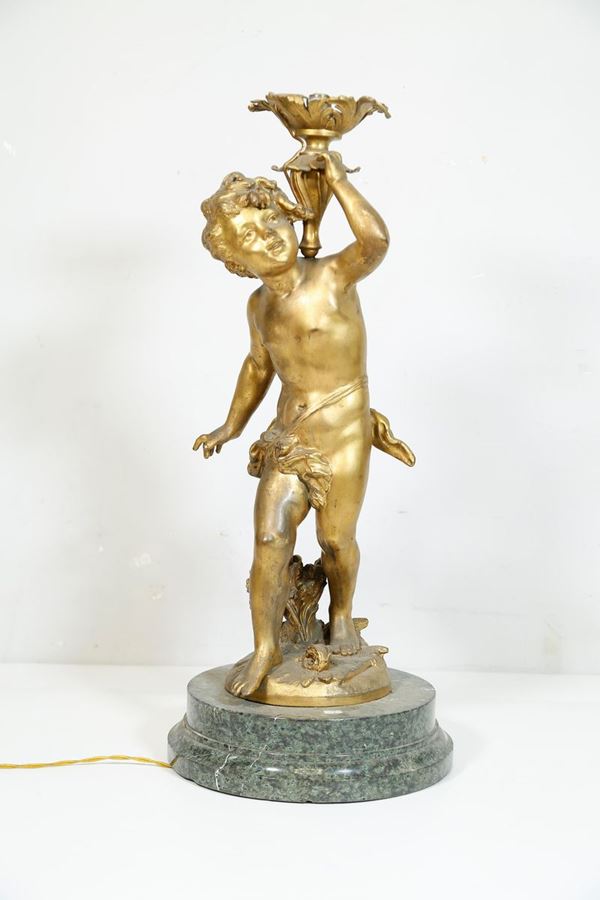 Putto  (second half of the 19th century)  - Auction Fine art and furniture with a selection of old masters from a private collector - DAMS Casa d'Aste