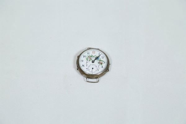 Orologio da polso in argento  (prima metà XX secolo)  - Asta Fine Art e arredi con una selezione di opere proveniente da un collezionista privato - DAMS Casa d'Aste