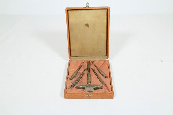 Silver manicure set  (Early 20th century)  - Auction Fine art and furniture with a selection of old masters from a private collector - DAMS Casa d'Aste
