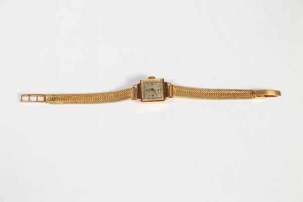 18kt gold women&#39;s wristwatch