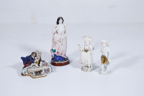Lotto di 4 sculture  (prima metà XX secolo)  - Asta Fine art e arredi provenienti da collezionisti privati - DAMS Casa d'Aste