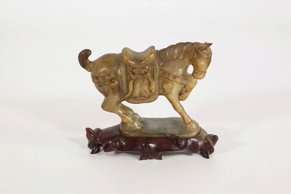 Horse  (China, first half of the 20th century)  - Auction Fine art and furniture from private collectors - DAMS Casa d'Aste