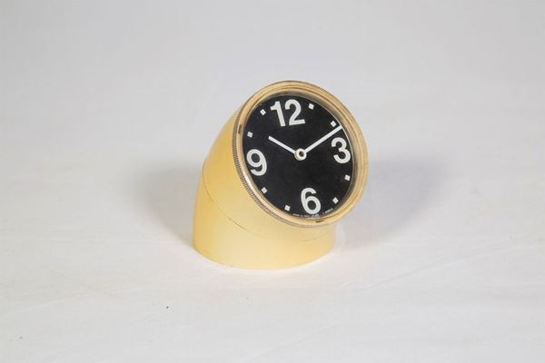 Ritz table clock - Italora  (Italy, mid-20th century)  - Auction ONLINE TIMED AUCTION - CHRISTMAS EDITION - DAMS Casa d'Aste