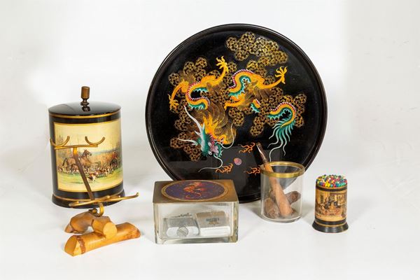 Pipe set  (second half of the 20th century)  - Auction Fine art and furniture from private collectors - DAMS Casa d'Aste